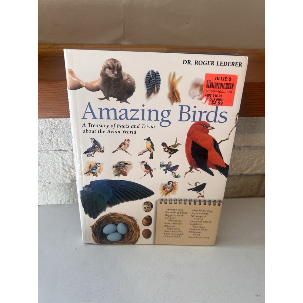 Amazing Birds: A Treasury of Facts and Trivia about the Avian World Book GOOD